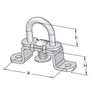 Tourniquet - Metaal - vaste handgreep - zeiloog