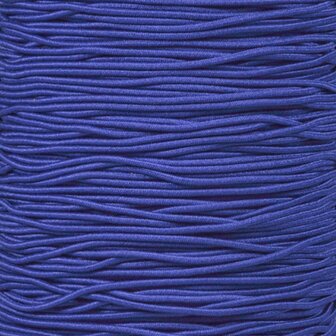 50 meter Elastisch Touw - 3mm - Blauw - Op rol