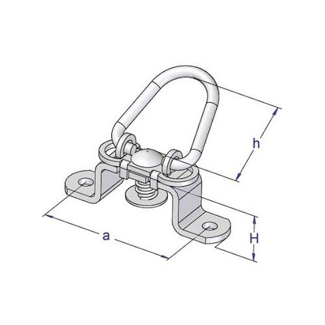 Tourniquet - Metaal - slinger handgreep - zeiloog