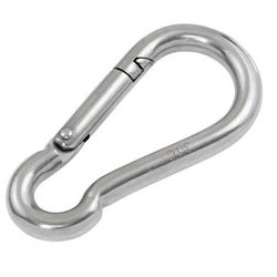 Karabijnhaak / carabiner 4x40mm - gegalvaniseerd