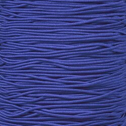 3mm Elastisch Touw - Blauw - 50 meter op rol