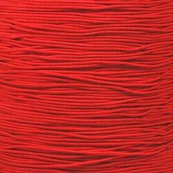 3mm Elastisch Touw - Rood - 50 meter op rol