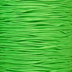 3mm Elastisch Touw - Neon groen - 50 meter op rol