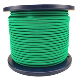 4mm Elastisch Touw - Groen - 100 meter op rol