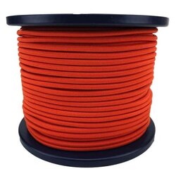 4mm Elastisch Touw - Oranje - 100 meter op rol