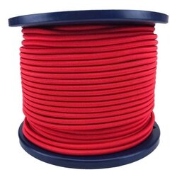 3mm Elastisch Touw - Rood - 100 meter op rol